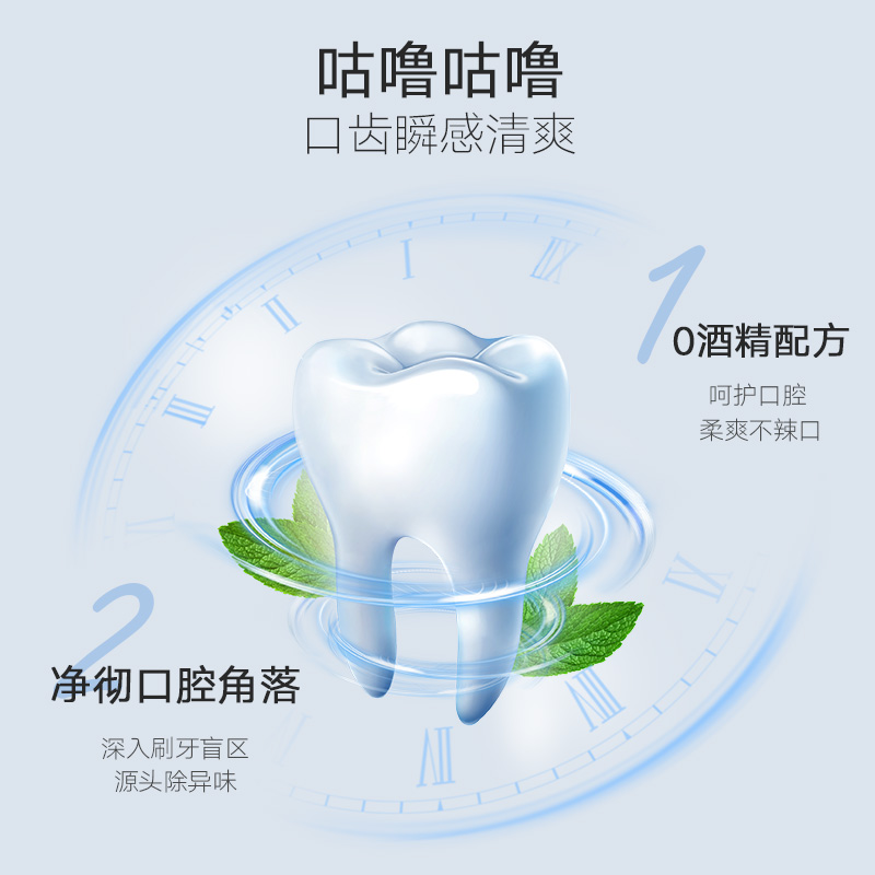 prokudent德国必固登洁成人防龋齿除口臭垢清新口气漱口水500ml-图0