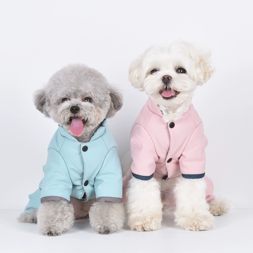 Fun Pet Dog Одежда, осень и зима теплая четырехлетная хлопчатобумажная куртка, тедди VIP хлопчатобумажная куртка, медведь бишон, щенок и одежда для кошек