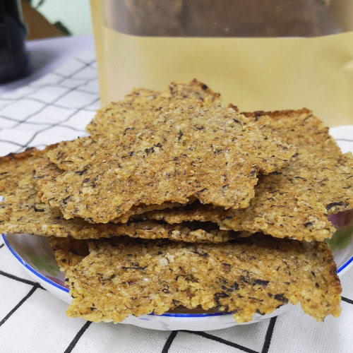 储山野菜蒿子锅巴舌尖上的中国零食小吃六安霍山特产 - 图0