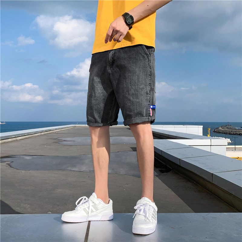 夏季男士短裤潮流百搭5分牛仔裤 潮似休闲裤
