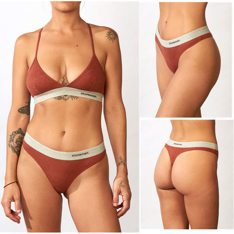 stonemen【源自澳洲】轻奢礼物内裤女性感丁字裤纯棉舒适-食物色,淘宝优惠券,粉丝福利购,淘宝优惠卷