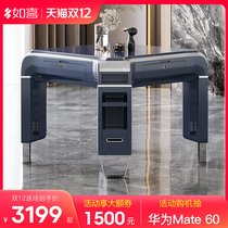 Full automatic home luxury high-end mahjong table dining table for domestic luxury high-end mahjong table such as the Hetian Arrogance Series Sky Cat