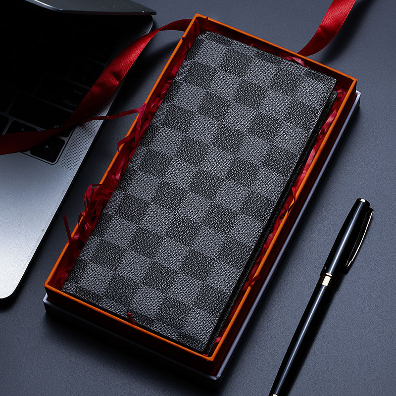 男短款真皮横款2020新款潮小钱夹 布斯曼钱包