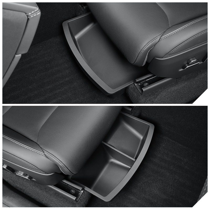 适用特斯拉ModelYL座椅下储物盒TPE软胶前排后排车内改装内饰配件,淘宝优惠券,粉丝福利购,淘宝优惠卷