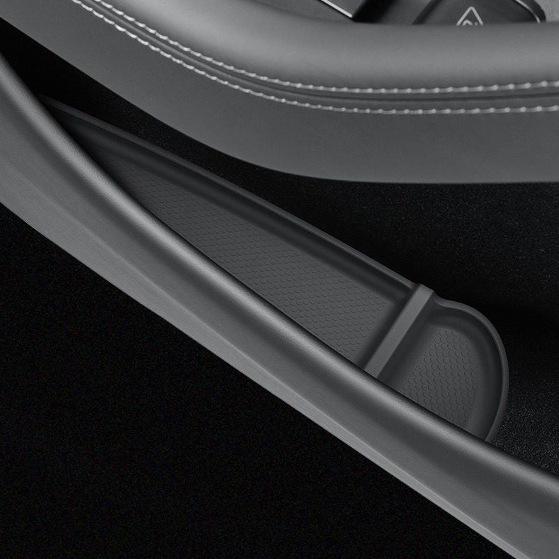 适用特斯拉YL焕新版ModelY3车门槽储物盒毛毡保护垫门边置物TPE丫,淘宝优惠券,粉丝福利购,淘宝优惠卷