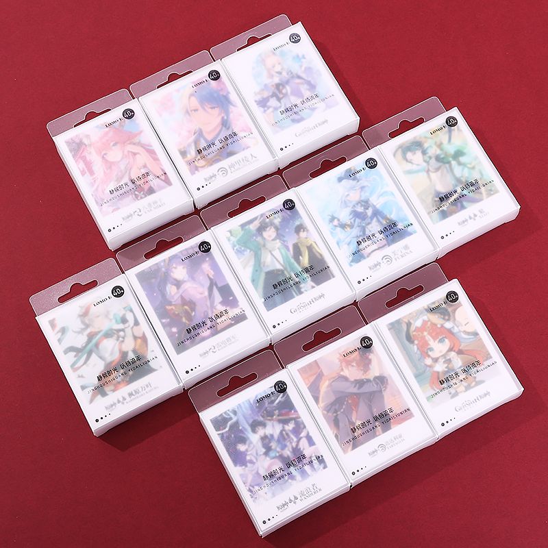 原神lomo卡芙宁娜魈胡桃二次元周边学生留言卡小卡片贺卡学生礼物 - 图0