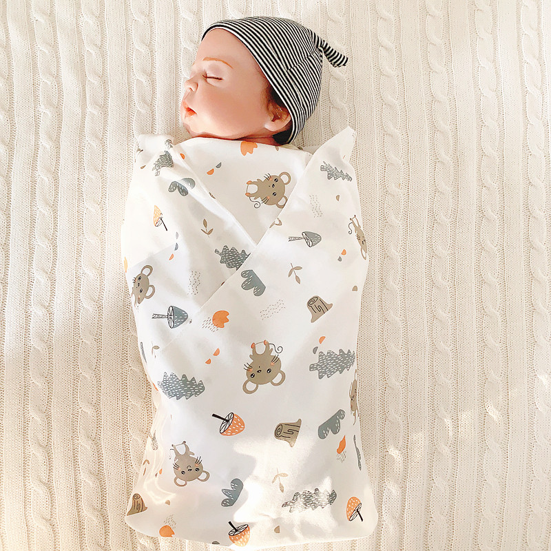 夏秋新生婴儿抱被产房包巾裹布初生宝宝纯棉包被四季薄防惊跳包单,淘宝优惠券,粉丝福利购,淘宝优惠卷