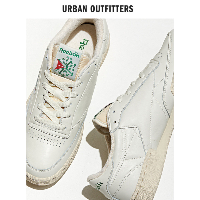 reebok经典club c 85男士小白鞋 UrbanOutfitters海外板鞋/休闲鞋