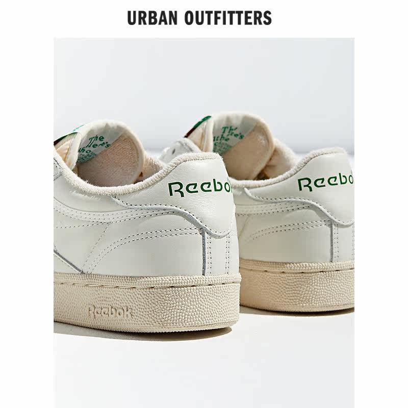 reebok经典club c 85男士小白鞋 UrbanOutfitters海外板鞋/休闲鞋