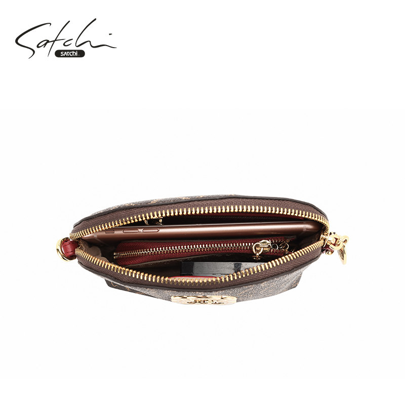 satchi /沙驰新款贝壳包时尚手机包 satchi沙驰箱包女士包袋