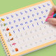 A complete set of groove number posts for young children to practice in one day