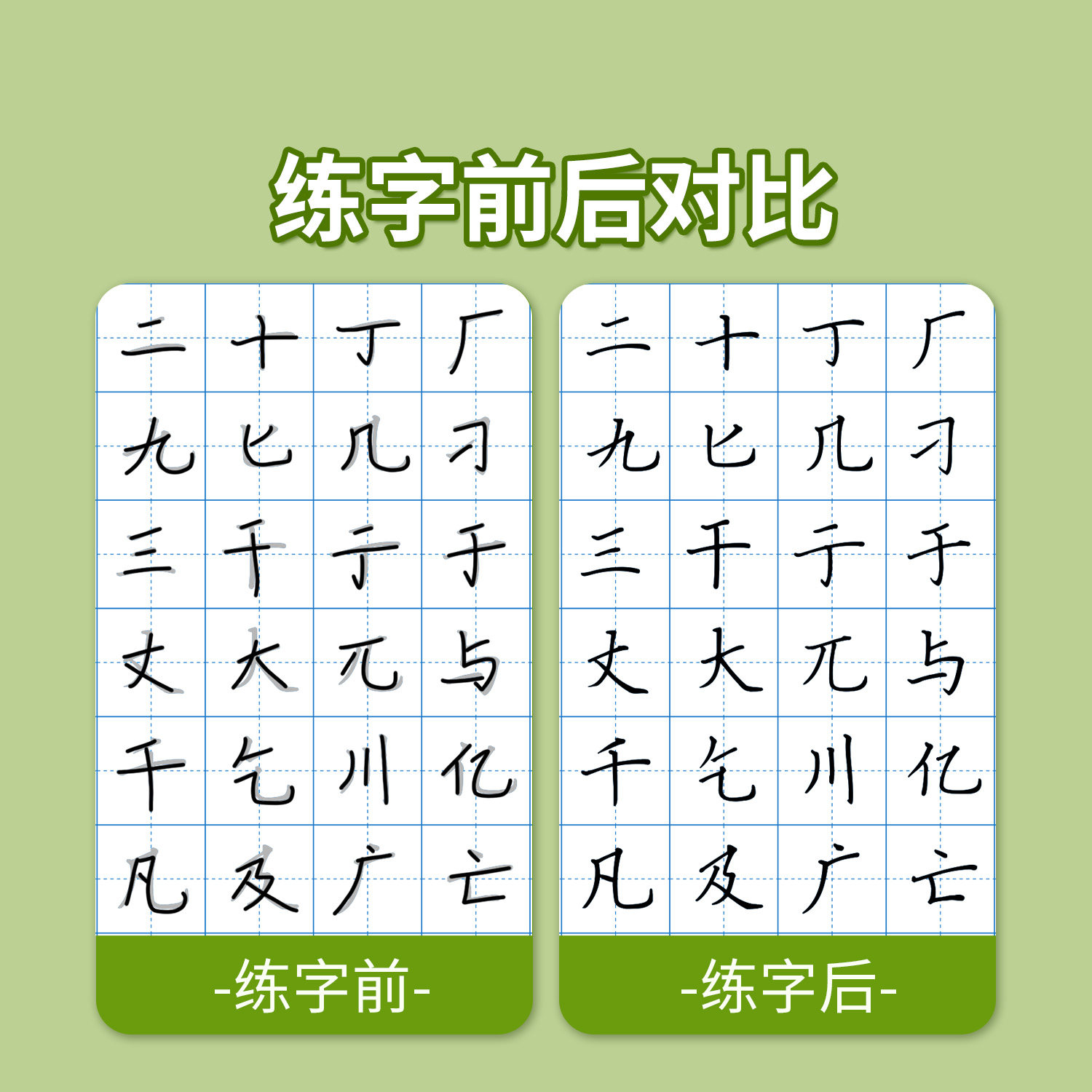 楷书字帖成人练字硬笔钢笔书法临摹描红成年男女生控笔训练笔画笔顺字帖每日一练初中高中生专用入门7000常用字速成写字帖楷体正楷