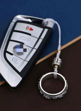 新款复古貔貅可转动手机指环扣挂绳男女款国风高级感挂件高端吊绳