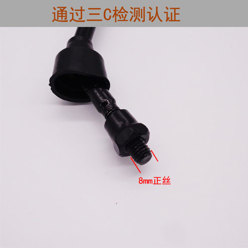 适用于雅迪爱玛台铃小龟踏板电动车反光镜8m正丝倒车镜圆形后视镜 - 图2