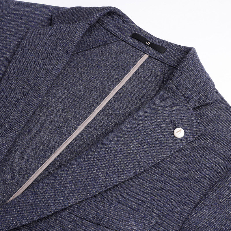 【3D针织】LAMPO/蓝豹男士单西服商务休闲羊毛混纺西装毛呢外套,淘宝优惠券,粉丝福利购,淘宝优惠卷