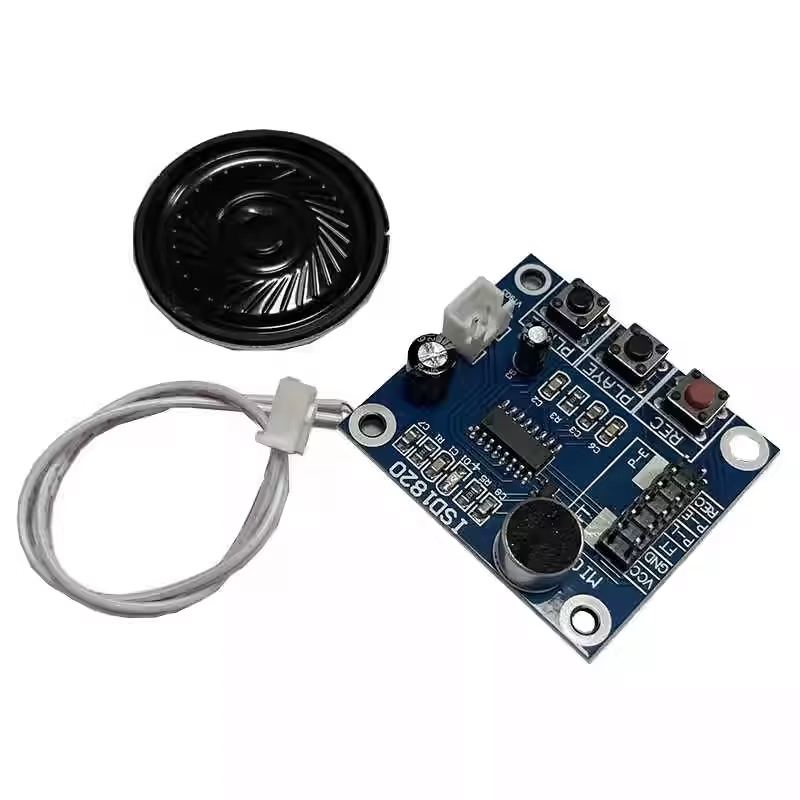 ISD1820录音语音模块 语音模块 录放音模块 板带咪头 送0.5W喇叭 - 图0