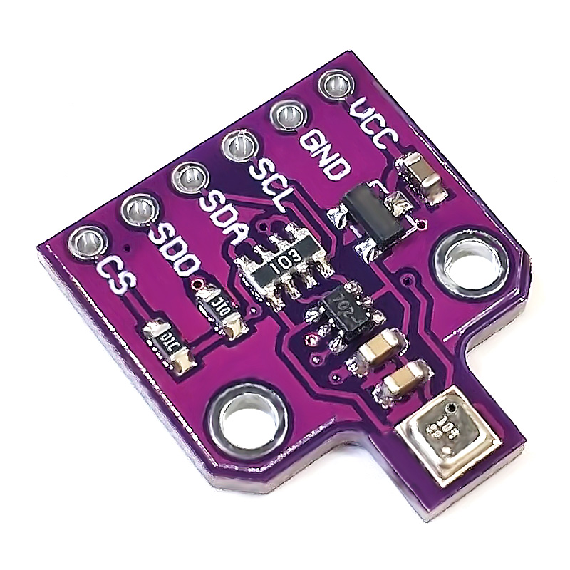 MCU-680 BME680 BOSCH 温湿度气压感测器 超小压力高度开发板 - 图1