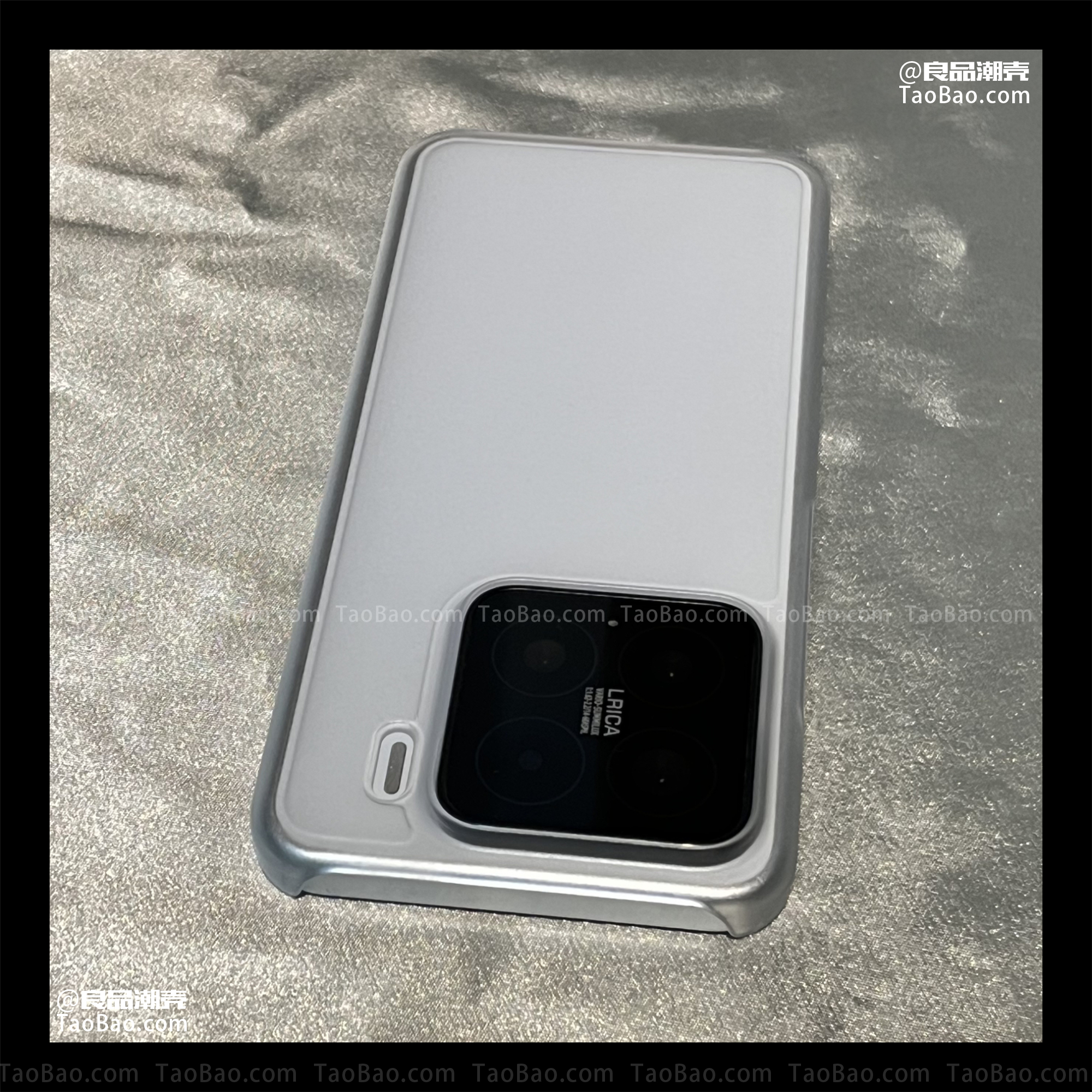 磨砂透明黑色马甲半包硬壳大孔适用TURBO4红米K80小米15/17手机壳14超薄13T裸机Civi3/5/K70e/Note12/11PRO+ - 图3