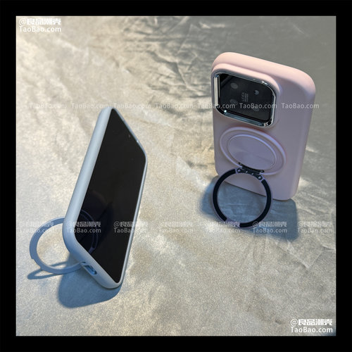 360°可旋转支架适用K80至尊版civi5红米K90小米17/14手机壳70金属磁吸NOTE13圆角12T防摔11硅胶TURBO3/4PRO+ - 图1