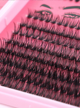 DIY segmented 640 cluster single cluster false eyelashes睫毛