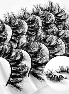5 pairs of explosive false eyelashes 5对装炸毛款假睫毛