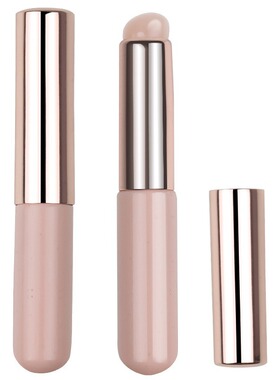 silicone lip brush便携硅胶唇刷q软小圆头唇刷棒口红刷晕染迷你