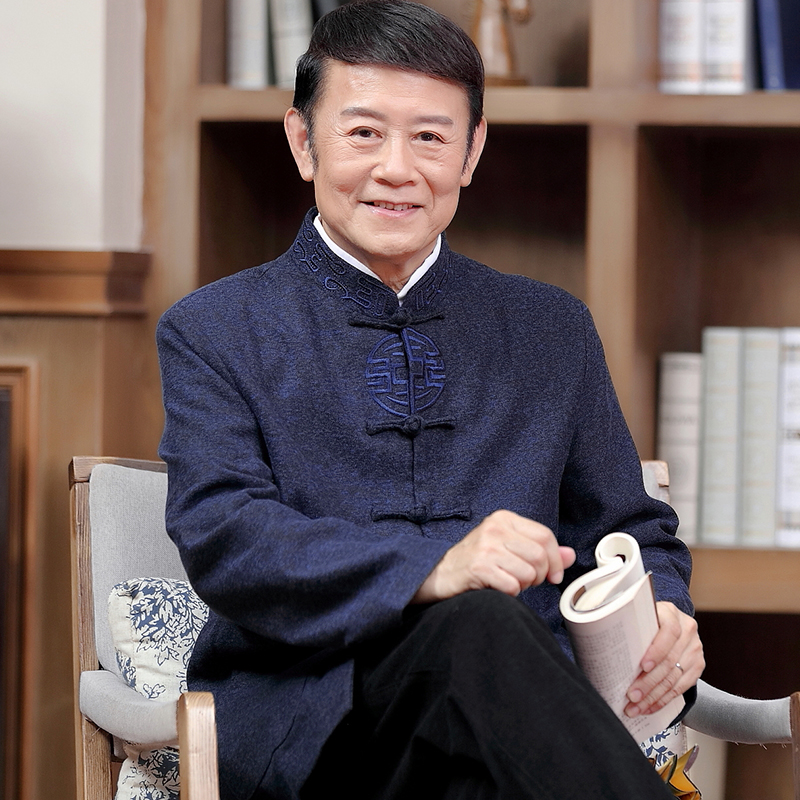 瑞杰夫旗舰店春秋唐装男长袖外套中式礼服爸爸装中老年生日宴会爷爷装改良上衣2