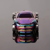 Маленькая зажигалка, креативный металлический ветрозащитный гоночный автомобиль с usb-зарядкой