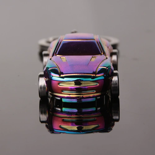 Маленькая зажигалка, креативный металлический ветрозащитный гоночный автомобиль с usb-зарядкой