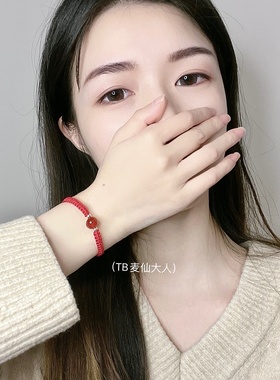 小水晶珠简约学生水晶手绳