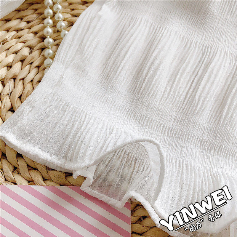 2020春季新款白色衬衣韩版打底衫 茵蔚蕾丝衫/雪纺衫