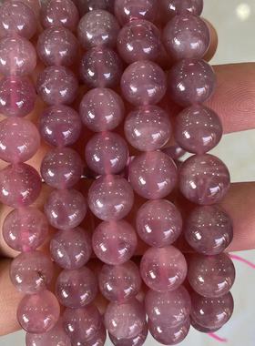 天然水晶紫马粉老矿马达斯加斯紫马粉