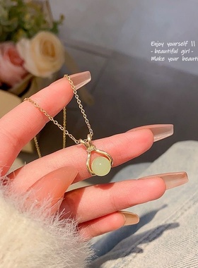 合金项圈新款项链国风春款吊坠福袋吊坠小众十字架闺蜜百搭配饰