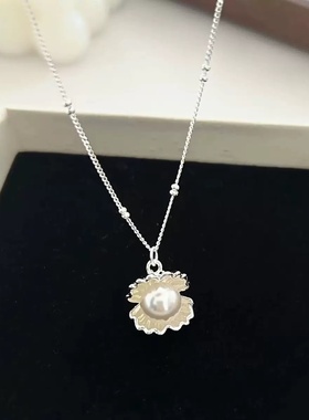 件套项圈新款上市韩系贝壳调节项链锁骨小众ins轻奢小众简约设计