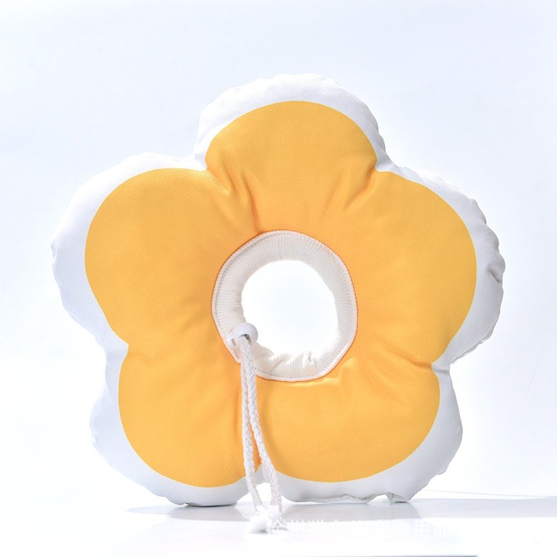 防水猫咪项圈花朵造型伊丽莎白圈防咬防舔防抓狗狗脖圈宠物猫用品,淘宝优惠券,粉丝福利购,淘宝优惠卷