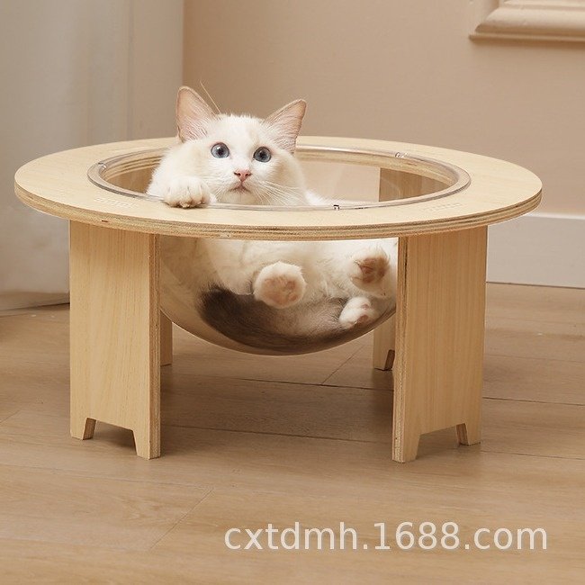 太空舱猫窝四季通用猫咪感睡眠猫床猫爬架宠物用品猫咪吊床,淘宝优惠券,粉丝福利购,淘宝优惠卷