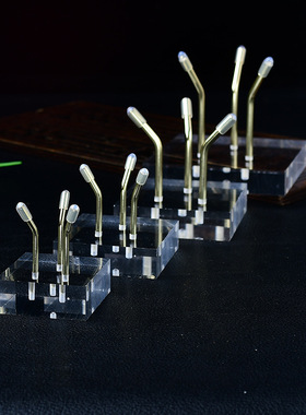 透明亚力克支架水晶球底座原石矿石晶簇展示架底托家居摆件装饰品