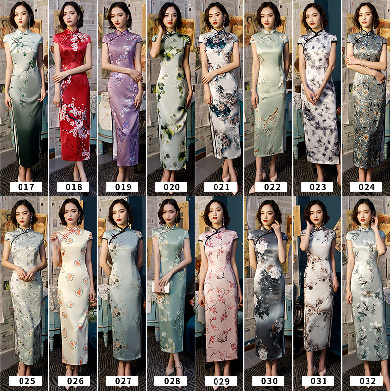 改良版旗袍年轻款少女2020新连衣裙 红舍旗袍