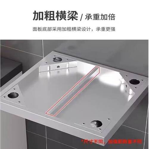 加厚不锈钢工作台拆装防潮垫高架厨房增高矮支架台子商用落地底座 - 图1
