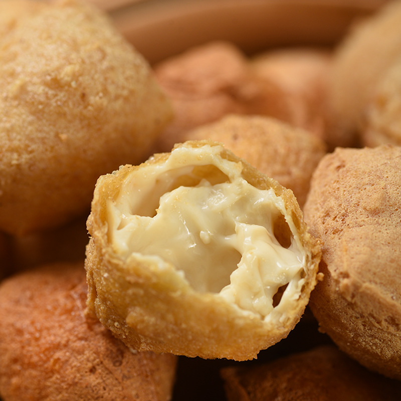 云南特产石屏包浆小豆腐油炸臭豆腐 津喜猴臭豆腐