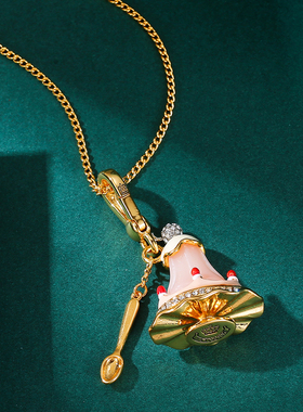 女吊坠粉色草莓甜点冰淇淋勺子