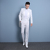 Tuxedo nam chú rể mỏng váy cưới phù hợp với nam phù hợp với chỉ huy sân khấu hiệu suất máy chủ lưu trữ - Suit phù hợp bộ vest nam Suit phù hợp
