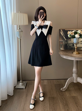 学院风甜系少女感减龄连衣裙