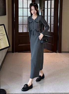 新中式国风短外套半身裙套装裙女