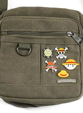 One Piece Anime Brooch Luffy Zoro Ace Going Merry Backpack P