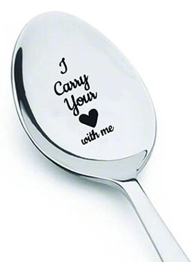 Valentines Day Gift Stainless Steel Milk Coffee Spoons Love
