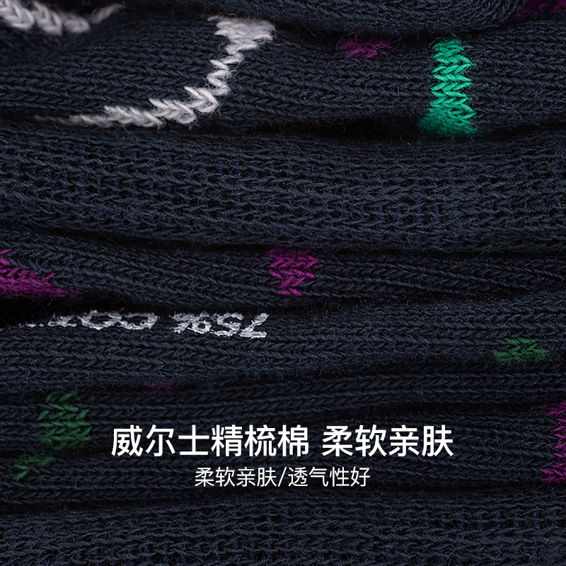 CORGI柯基英国进口高端十二星座系列英伦潮流秋冬中筒袜男女款