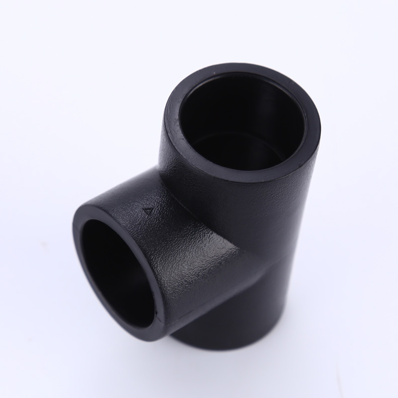 黑色全新料PE水管配件自来水管等径三通DN20四分到110高压管件,淘宝优惠券,粉丝福利购,淘宝优惠卷