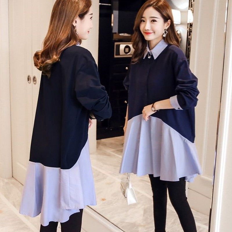 孕妇春装时尚款2022新款宽松连衣裙 himibaby连衣裙