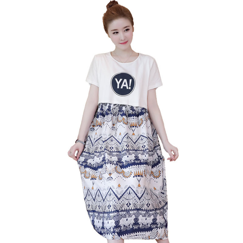 孕妇装夏装2021新款韩版宽松连衣裙 himibaby连衣裙